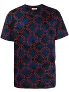 Valentino Vltn Grid T-shirt - Blue