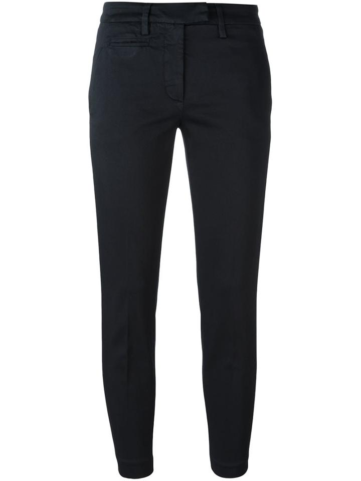 Dondup 'perfect' Pants, Women's, Size: 30, Blue, Cotton/spandex/elastane