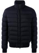 Herno Padded Jacket, Men's, Size: 54, Blue, Feather Down/polyamide/polyurethane