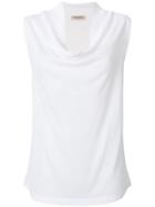 Blanca Sleeveless Fitted Top - White