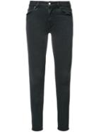 Neuw Super Skinny Cropped Jeans, Women's, Size: 27, Black, Cotton/lyocell/polyester/spandex/elastane