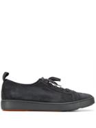 Santoni Lace-up Low Sneakers - Grey