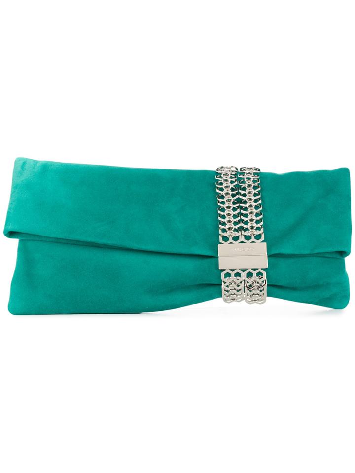 Jimmy Choo Chandra Clutch Bag - Green