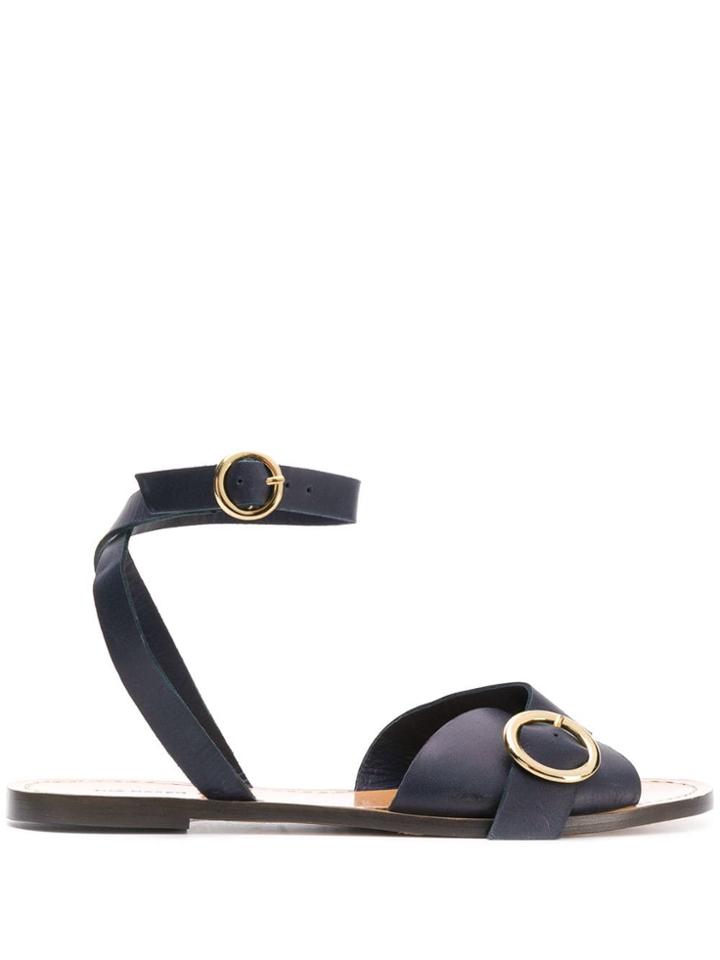 Tila March Flat Sandals - Blue