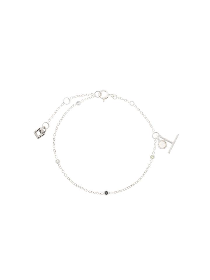 Maya Magal T-bar Charm Bracelet - Metallic