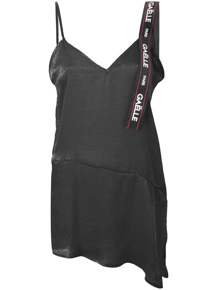 Gaelle Bonheur Logo Band Blouse - Black