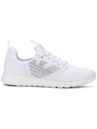 Ea7 Emporio Armani Logo Running Sneakers - White