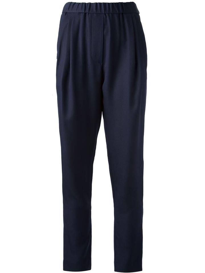 3.1 Phillip Lim Loose Trouser, Women's, Size: 6, Blue, Silk