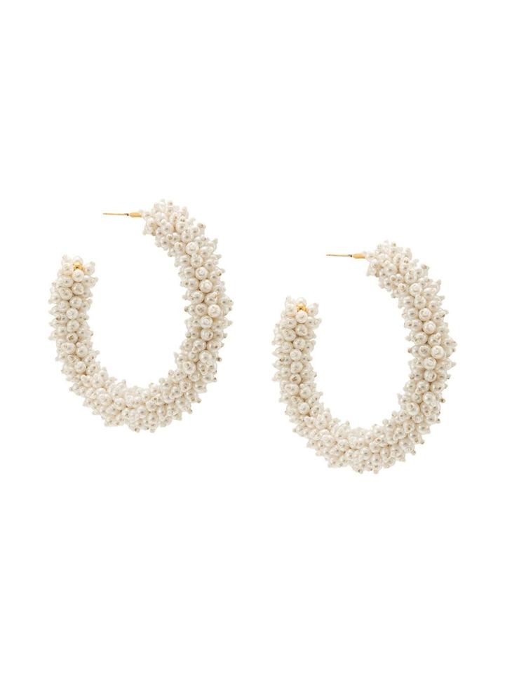 Mignonne Gavigan Taylor Earrings - White