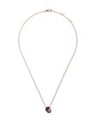 Pomellato 18kt Rose & White Gold Nudo Amethyst Pendant Necklace -