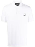Raf Simons X Fred Perry Logo Detail Polo Shirt - White