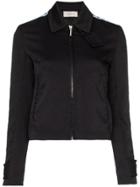 Wales Bonner Checked Sleeve Sports Jacket - Blue