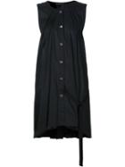 Ann Demeulemeester Loose Fit Sleeveless Shirt, Women's, Size: 38, Black, Cotton