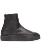 Agl Rubber Sole Ankle Boots - Black