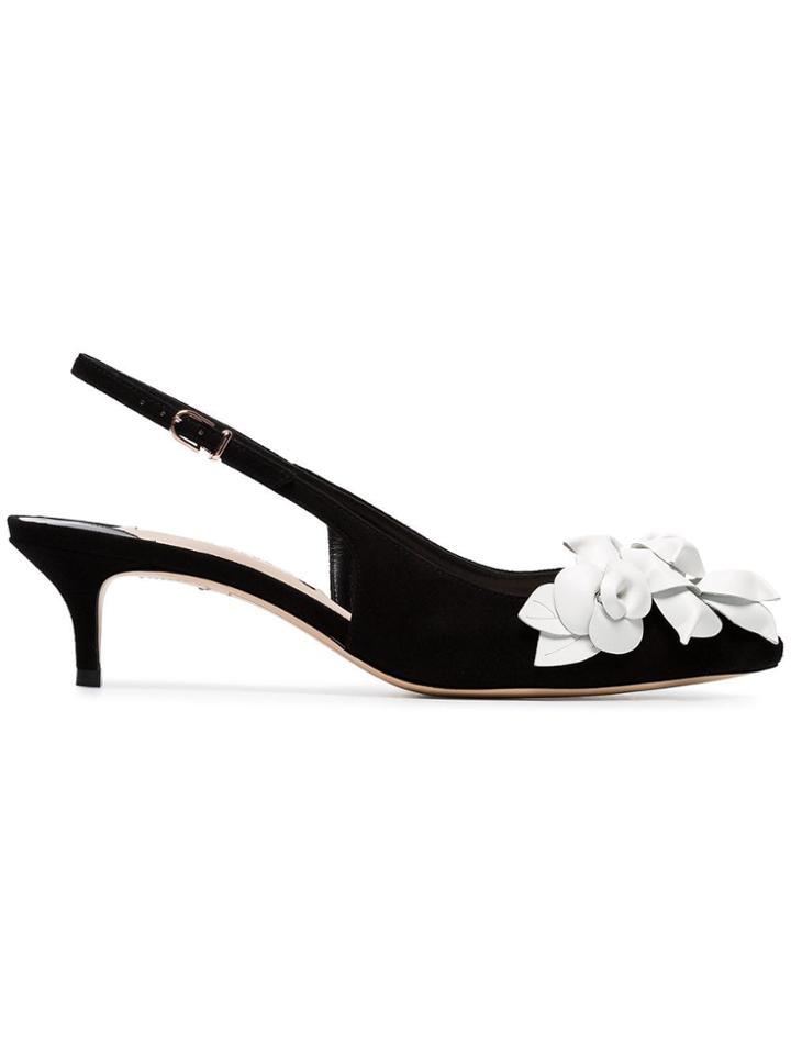Sophia Webster Jumbo Lilico 50 Sling Back Pumps - Black