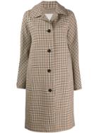 Mackintosh Fairlie Shepherd Check Wool Coat Lm-079 - Neutrals