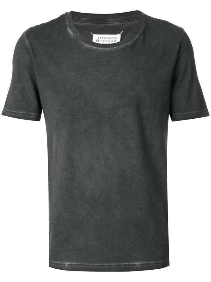 Maison Margiela - Basic T-shirt - Men - Cotton - 54, Grey, Cotton