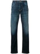 Emporio Armani Straight Fit Jeans - Blue