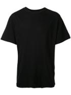T By Alexander Wang Plain T-shirt, Men's, Size: Medium, Black, Cotton