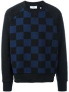 Ami Alexandre Mattiussi Oversized Crew Neck Sweatshirt, Men's, Size: Medium, Black, Cotton/wool
