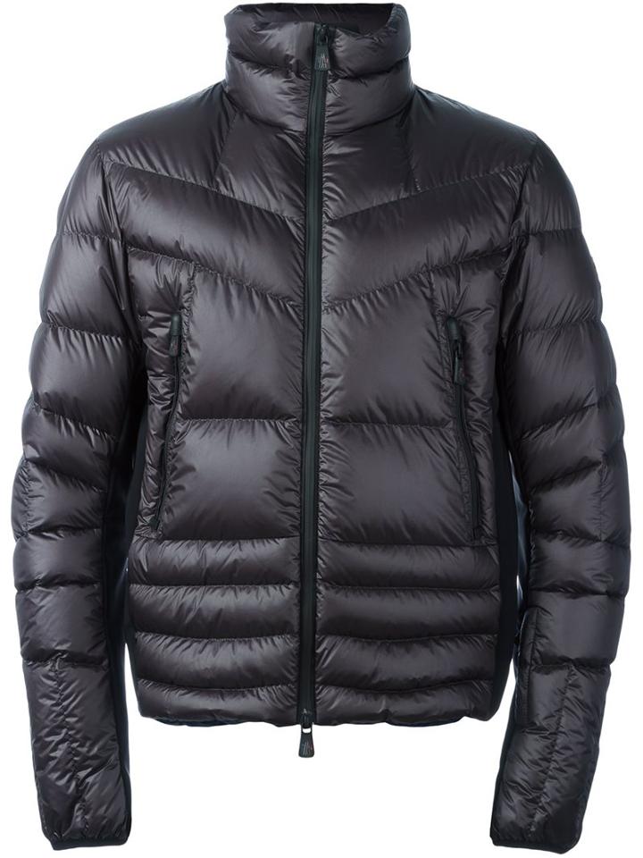 Moncler Grenoble 'canmore' Padded Jacket, Men's, Size: 5, Black, Feather Down/polyamide/goose Down