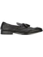 Henderson Baracco Tassel Loafers, Men's, Size: 41, Black, Calf Leather/leather