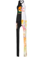 Conner Ives Vintage Cotton Racerback T Shirt Dress - Multicolour