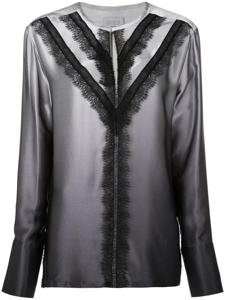 Jason Wu Lace-detail Blouse - Grey