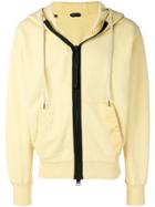 Tom Ford Contrast Zip Jacket - Yellow
