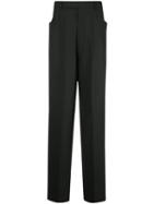 Rick Owens High-rise Trousers - Black