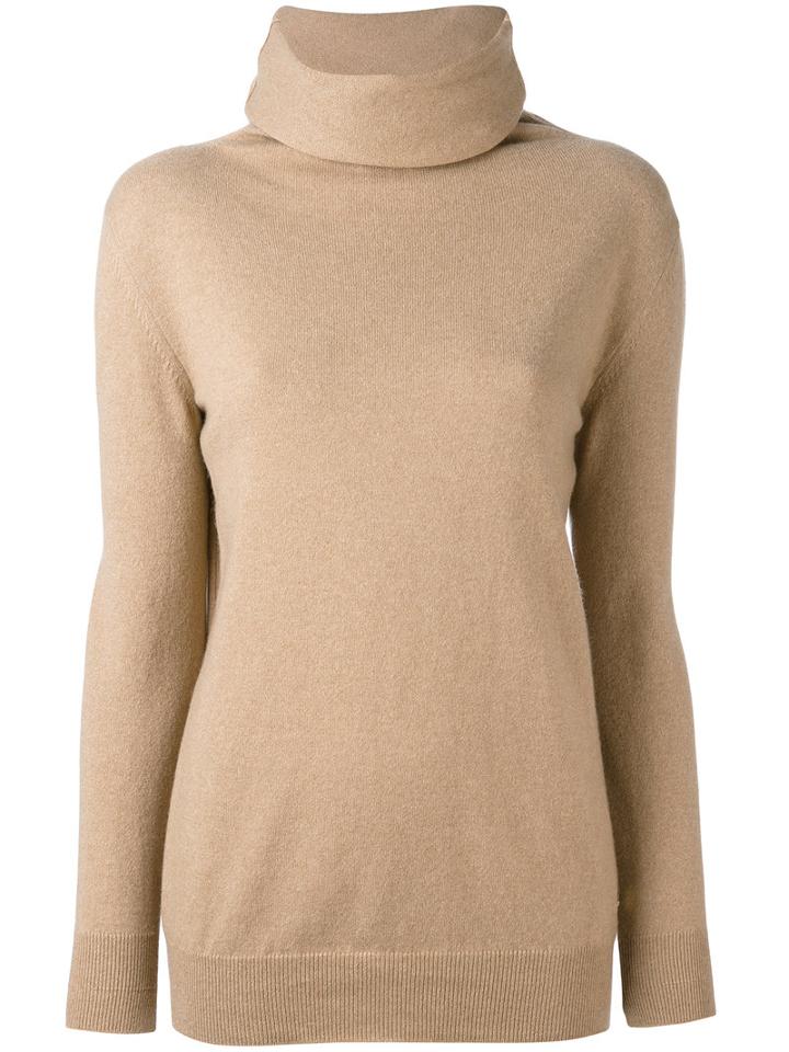 Loro Piana - Faubourg Jumper - Women - Goat Skin/cashmere - 42, Nude/neutrals, Goat Skin/cashmere