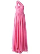 Maria Lucia Hohan Andora Gown, Women's, Size: 40, Pink/purple, Silk