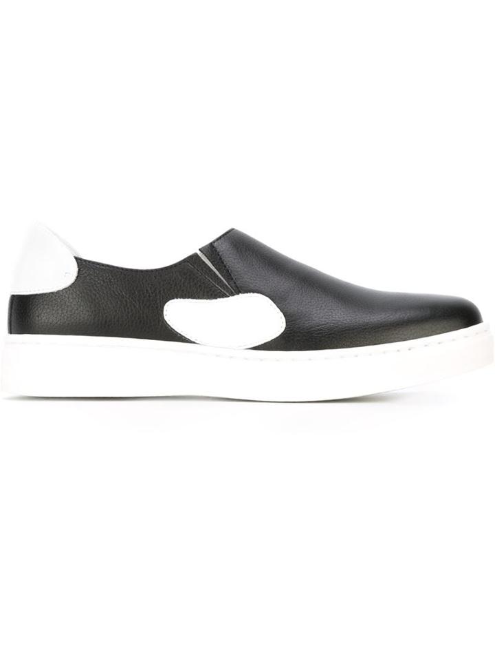 Achilles Ion Gabriel Patch Detail Slip-on Sneakers
