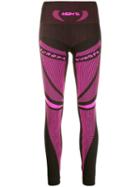 Misbhv Logo Print Leggings - Pink
