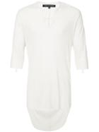 Cedric Jacquemyn V-neck Fitted Top - White