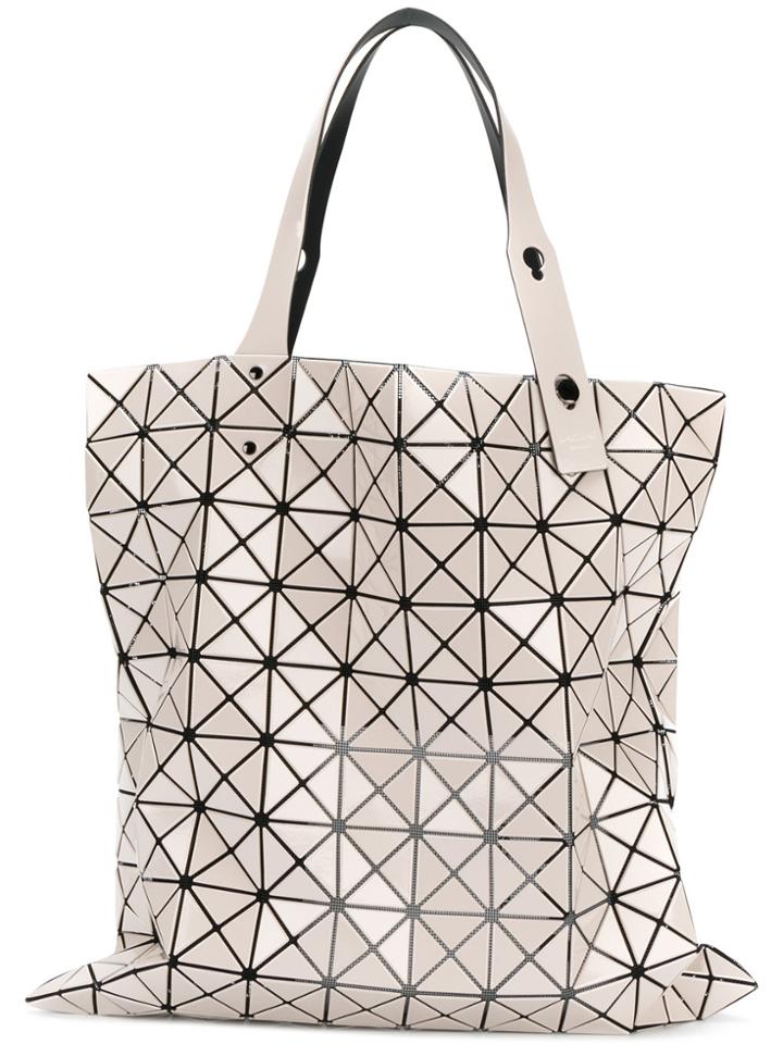 Bao Bao Issey Miyake Embroidered Tote - Nude & Neutrals