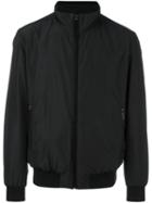 Paul & Shark Zipped Bomber Jacket, Men's, Size: Xl, Black, Nylon/polyester