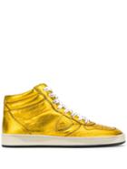 Philippe Model Lace Up Sneakers - Yellow