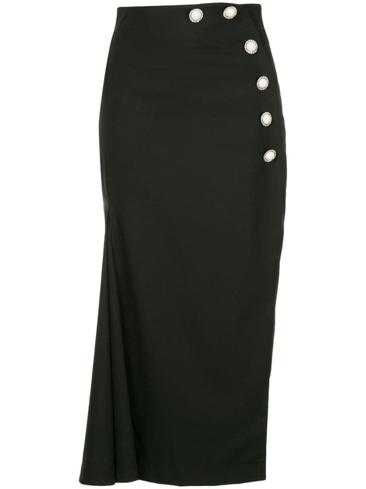 Alice Mccall Yuki Midi Skirt - Black