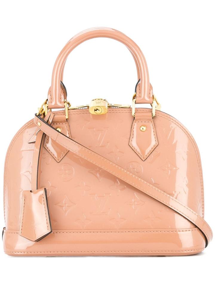 Louis Vuitton Vintage Vernis Alma Bb 2way Hand Bag - Pink & Purple