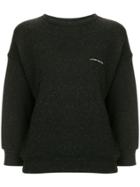 We11done Dolphin Print Sweatshirt - Black