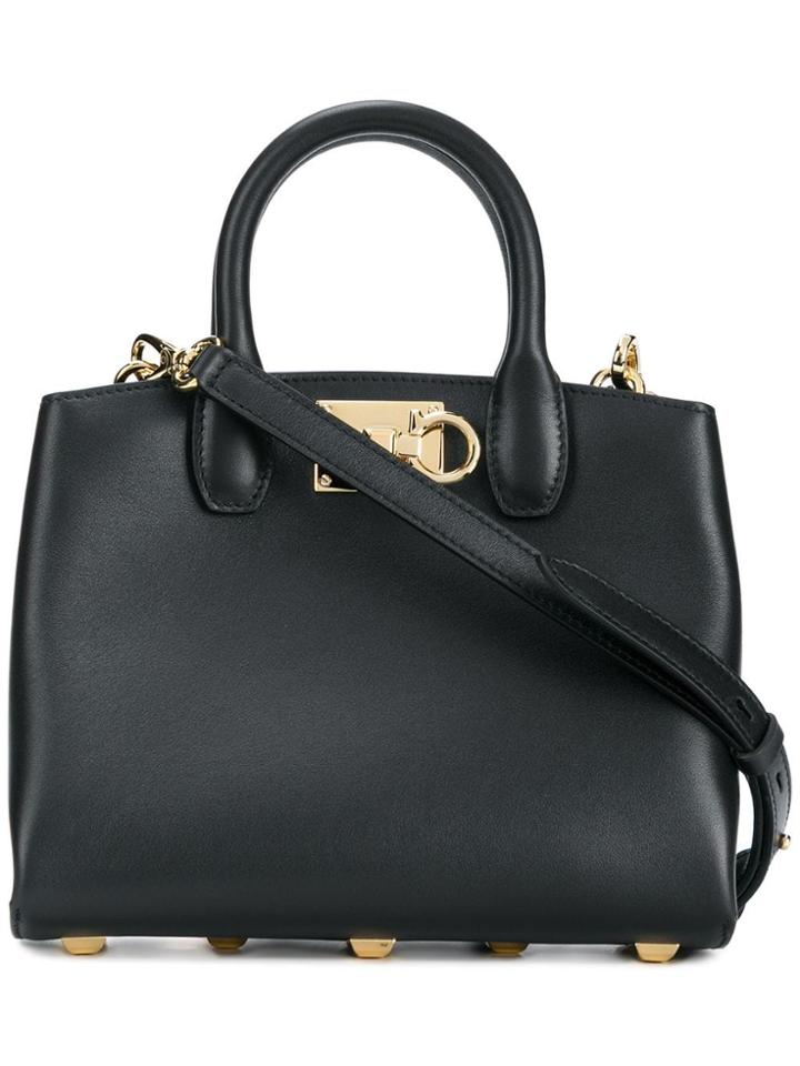 Salvatore Ferragamo Studio Bag - Black
