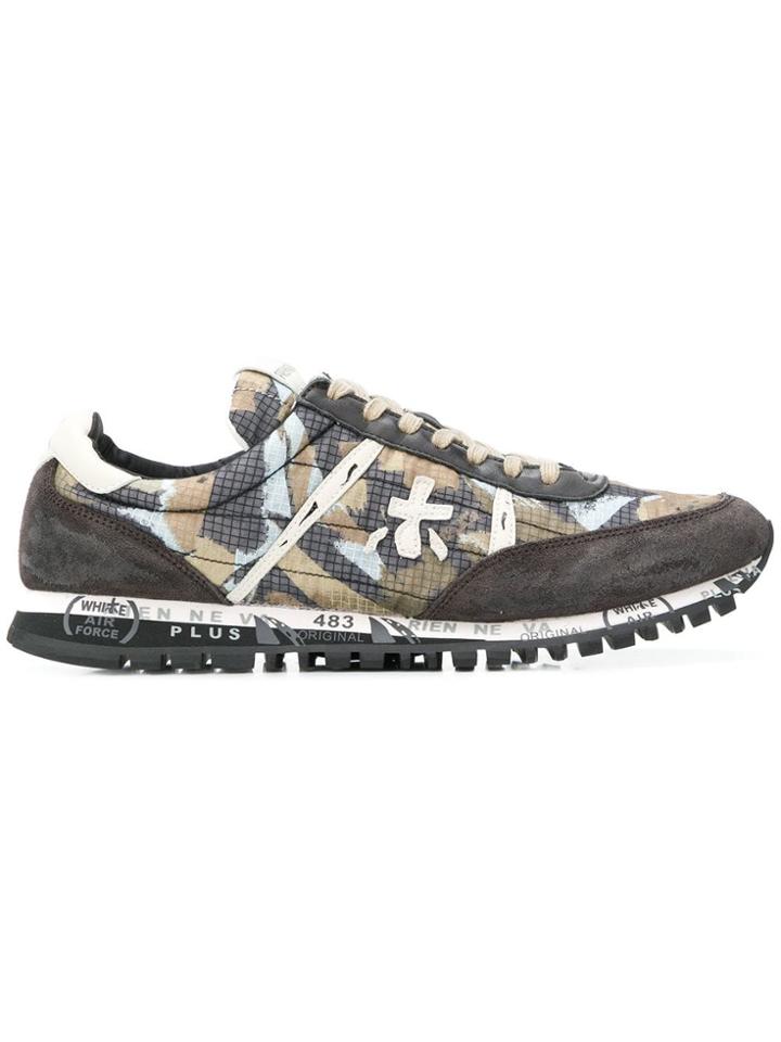 White Premiata Premiata Sean3231 3231 Leather/leather/polyester/rubber