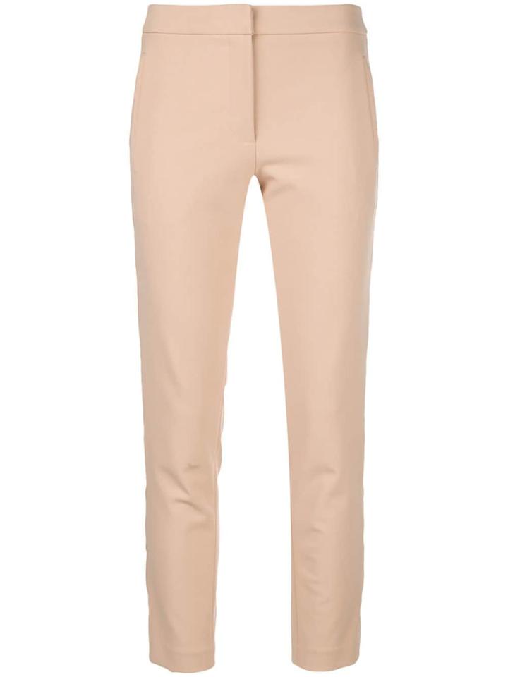 Tibi Anson Cropped Trousers - Pink