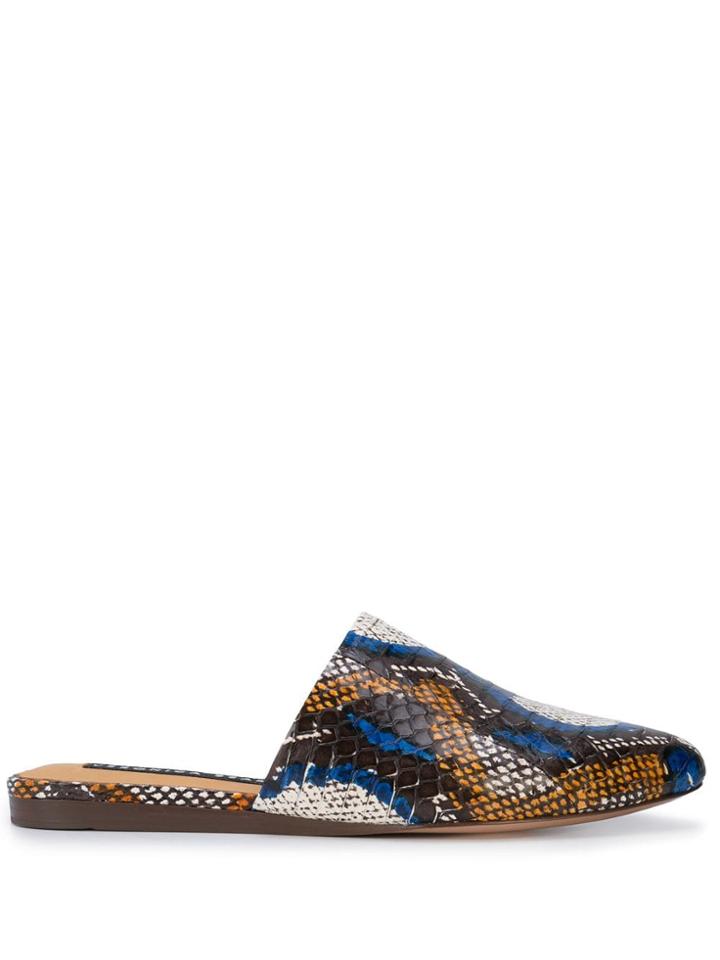 Veronica Beard Geri Mules - Multicolour