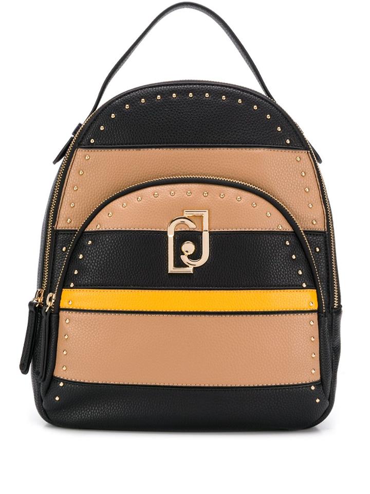 Liu Jo Panelled Medium Backpack - Black