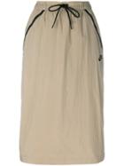 Nike - Shell Skirt - Women - Nylon/polyester - L, Nude/neutrals, Nylon/polyester