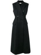 Dries Van Noten Waistcoat Style Coat, Women's, Size: 36, Black, Polyester/acetate/wool/polyacrylic