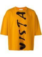 Études Desert Vista T-shirt, Men's, Size: Small, Yellow/orange, Cotton