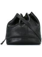 Hermès Vintage Drawstring Bucket Bag, Women's, Black